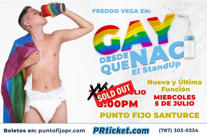  Freddo Vega: Gay desde que nací 