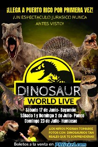 Dinosaur World Live en Humacao