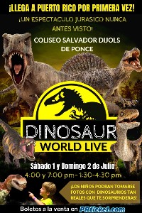 Dinosaur World Live en Ponce